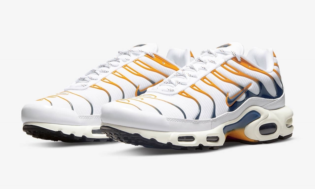 海外発売！ナイキ エア マックス プラス “ホワイト/キンカン” (NIKE AIR MAX PLUS “White/Kumquat”) [DV3507-100]