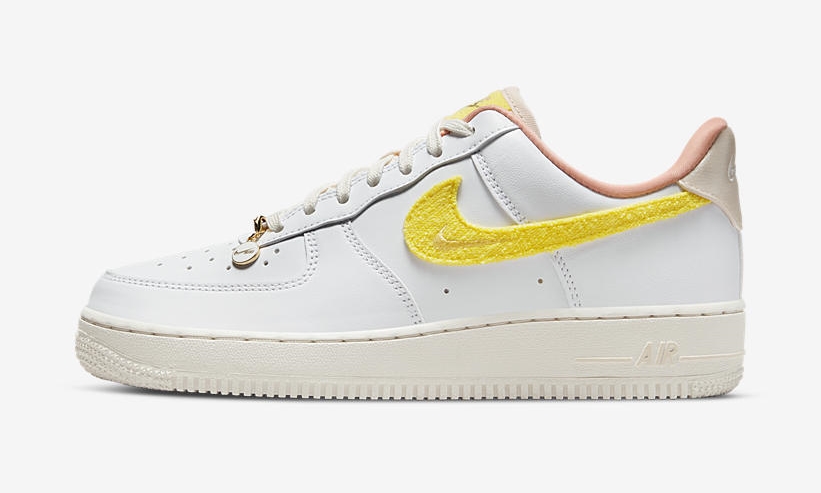 6月 発売予定！ナイキ ウィメンズ エア フォース 1 ロー “ホワイト/イエローストライク” (NIKE WMNS AIR FORCE 1 LOW “White/Yellow Strike”) [DV2183-100]