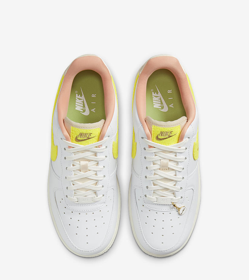 6月 発売予定！ナイキ ウィメンズ エア フォース 1 ロー “ホワイト/イエローストライク” (NIKE WMNS AIR FORCE 1 LOW “White/Yellow Strike”) [DV2183-100]