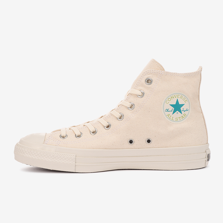 4月 発売！CONVERSE e.c.lab ALL STAR MUSENSHOKU-CANVAS EC HI (コンバース イーシーラボ オールスター ムセンショクキャンバス)