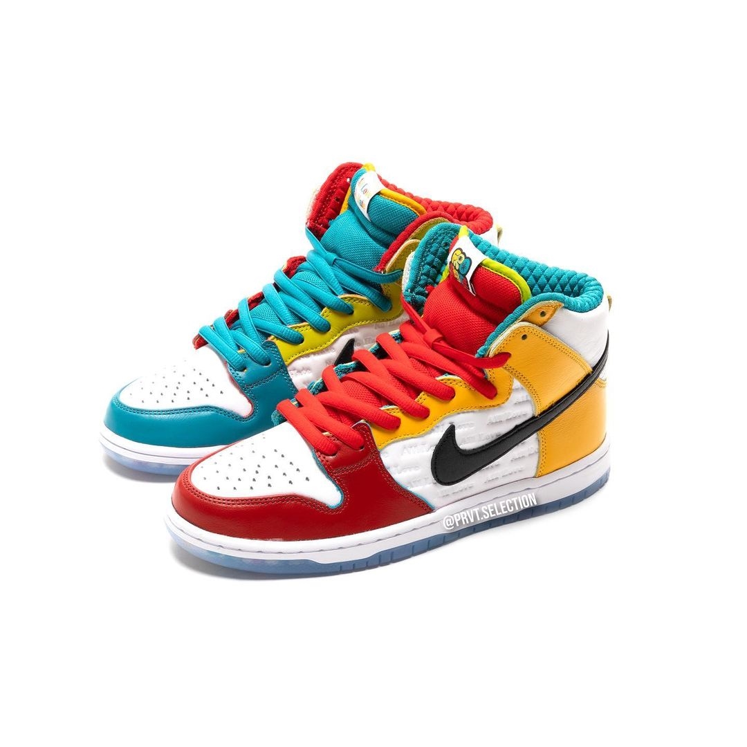 【国内 8/13、8/15 発売】froSkate × NIKE SB DUNK HIGH PRO QS “All Love No Hate” (ナイキ SB ダンク ハイ プロ) [DH7778-100]