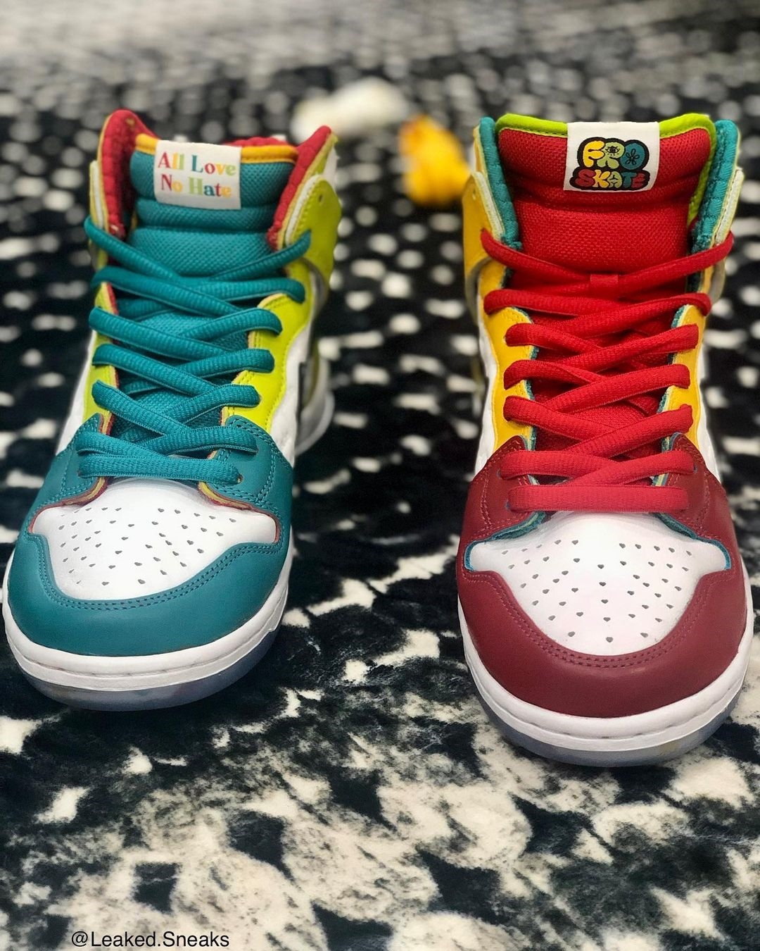 【国内 8/13、8/15 発売】froSkate × NIKE SB DUNK HIGH PRO QS “All Love No Hate” (ナイキ SB ダンク ハイ プロ) [DH7778-100]