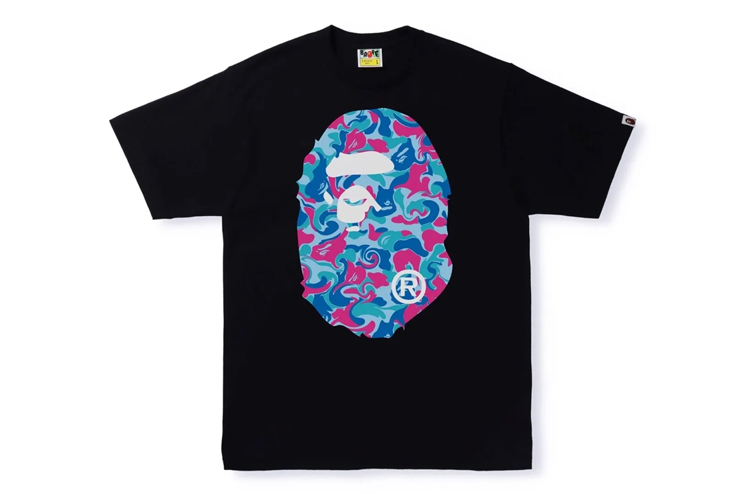 A BATHING APE ABC CAMOをマーブル調にアレンジした「MARBLE CAMO」が4/8、4/9 発売 (ア ベイシング エイプ)