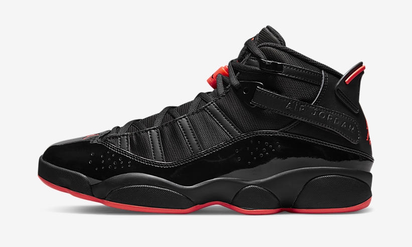 2022年 発売予定！ナイキ エア ジョーダン シックス リングス “ブラック/インフラレッド” (NIKE AIR JORDAN SIX RINGS {6 RINGS} “Black/Infrared”) [322992-066]