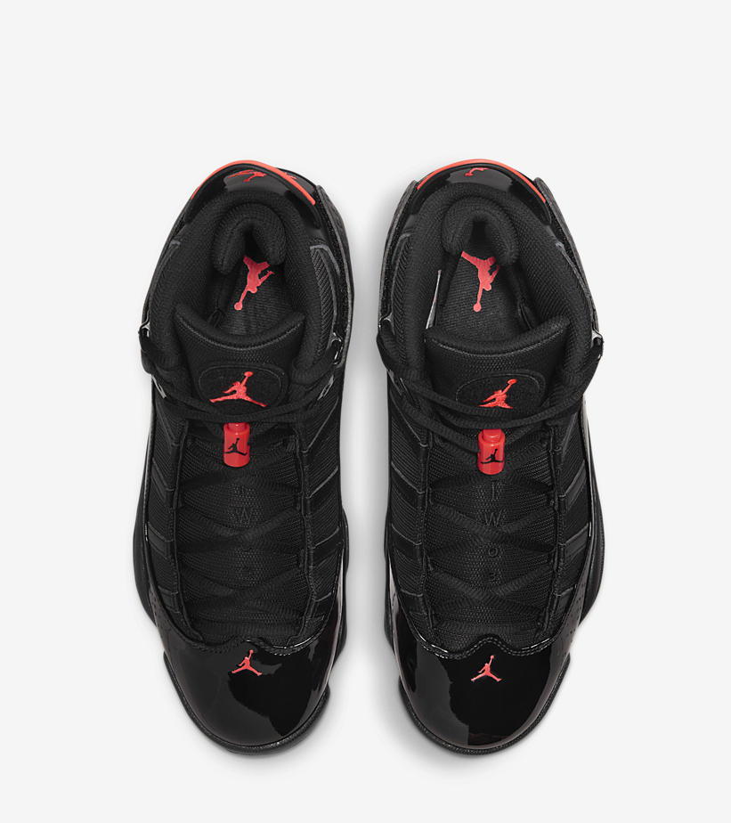 2022年 発売予定！ナイキ エア ジョーダン シックス リングス “ブラック/インフラレッド” (NIKE AIR JORDAN SIX RINGS {6 RINGS} “Black/Infrared”) [322992-066]