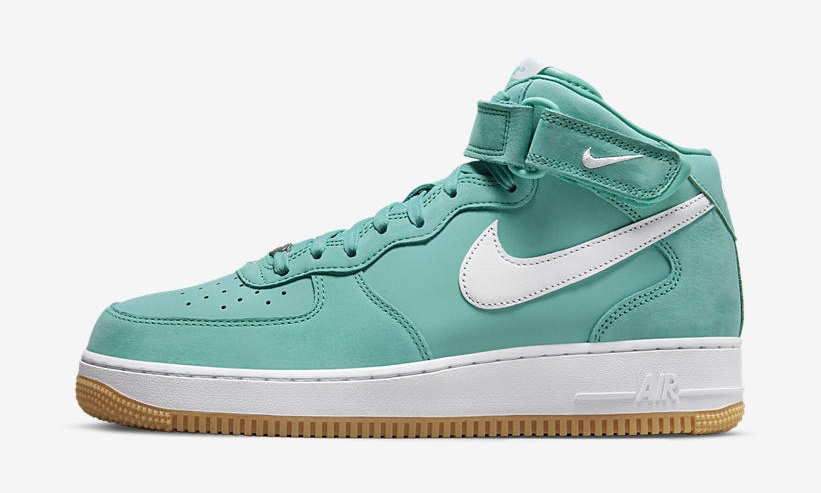 海外 7/27 発売予定！ナイキ エア フォース 1 ミッド “ウォッシュドティール” (NIKE AIR FORCE 1 MID “Washed Teal”) [DV2219-300]