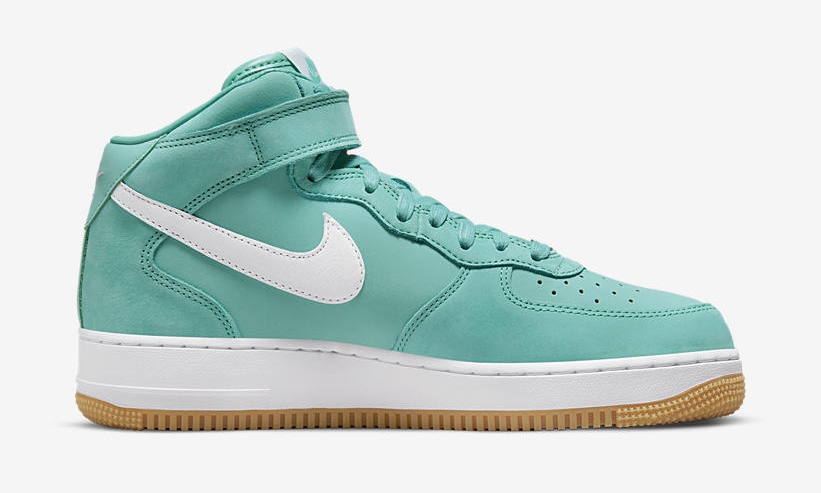 海外 7/27 発売予定！ナイキ エア フォース 1 ミッド “ウォッシュドティール” (NIKE AIR FORCE 1 MID “Washed Teal”) [DV2219-300]