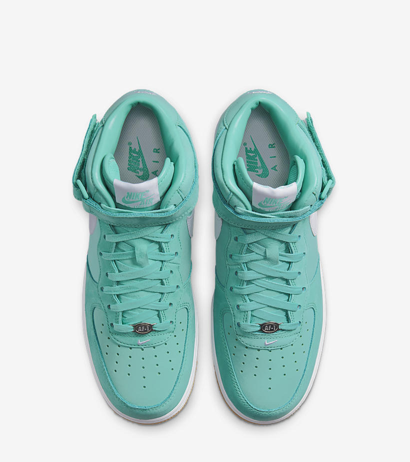 海外 7/27 発売予定！ナイキ エア フォース 1 ミッド “ウォッシュドティール” (NIKE AIR FORCE 1 MID “Washed Teal”) [DV2219-300]