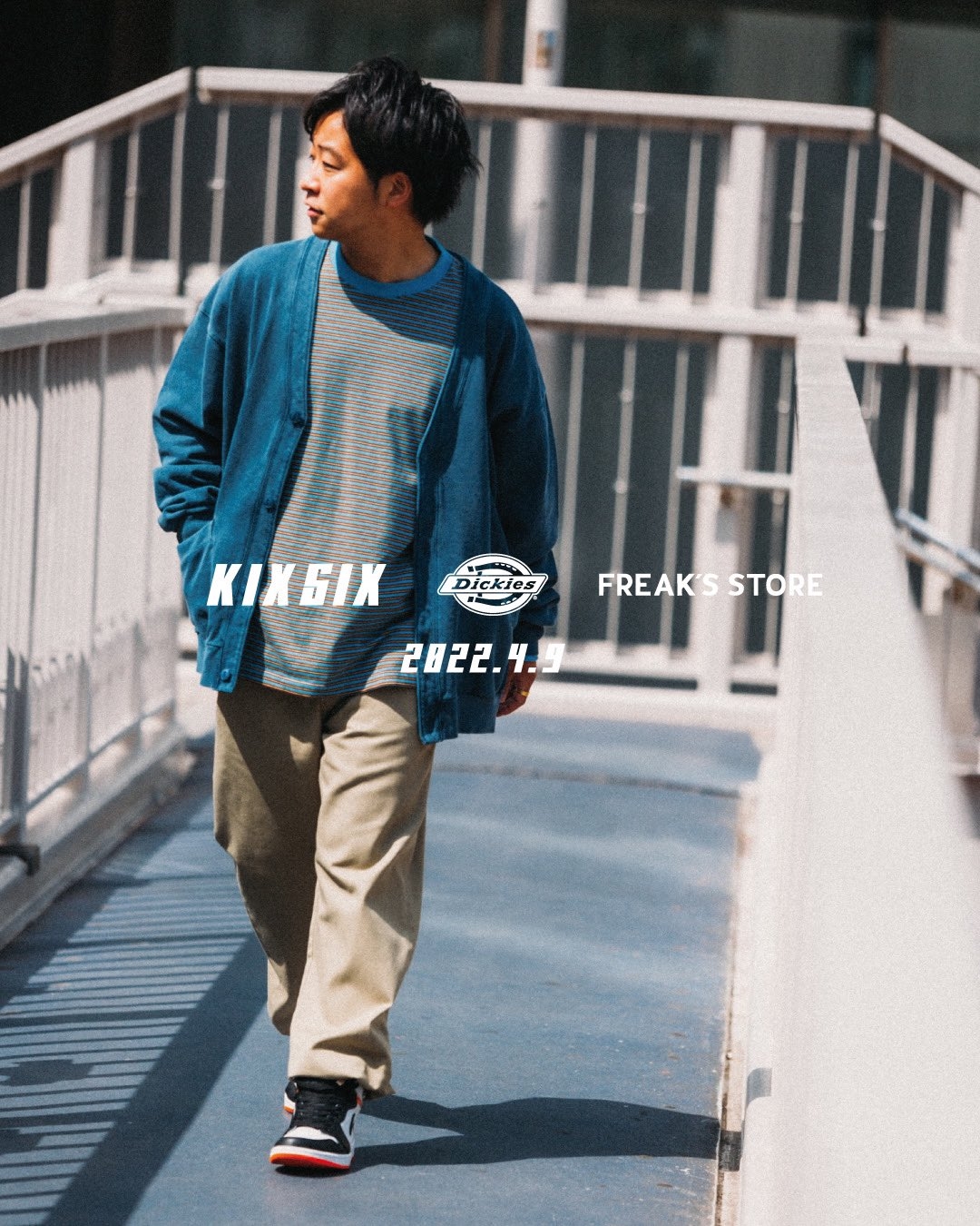 【4/9 12:00 発売】KIXSIX × Dickies × FREAK’S STORE VINTAGE WORK PANTS (キックスシックス ディッキーズ フリークスストア)