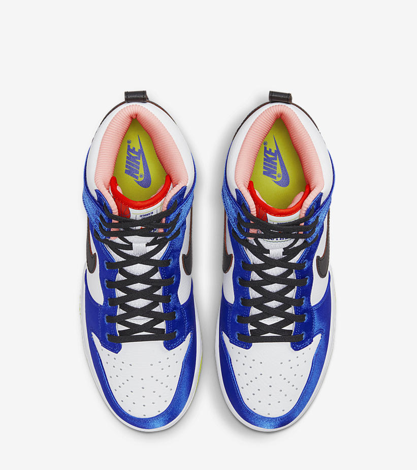 海外 7/7 発売予定！ナイキ ダンク ハイ “サテン/ホワイト/ロイヤル” (NIKE DUNK HIGH “Satin/White/Royal”) [DV2185-100]