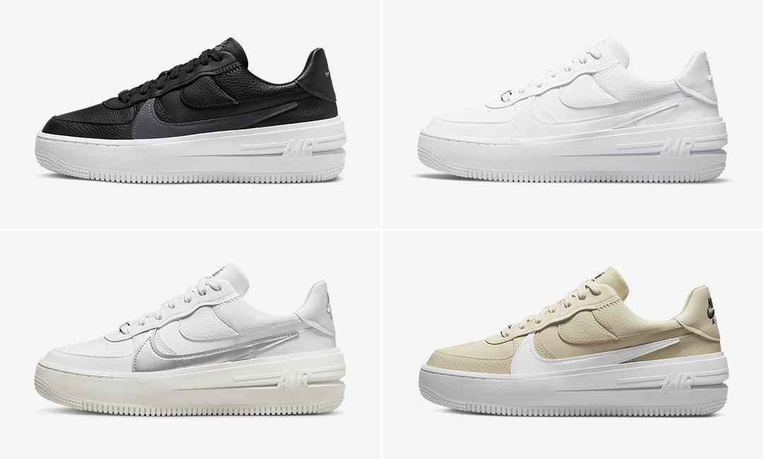 ナイキ エア フォース 1 ロー プラットフォーム 4カラー (NIKE AIR FORCE 1 LOW PLTAFORM/PLT.AF.ORM) [DJ9946-001/DJ9946-100/DJ9946-101/DJ9946-200]