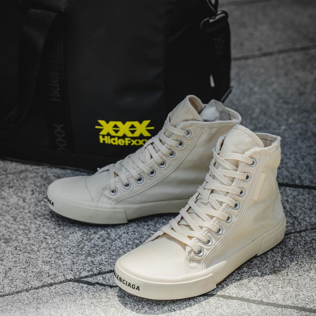 2022年 発売予定！Balenciaga Canvas High Sneaker “White” (バレンシアガ キャンバス ハイ スニーカー “ホワイト”)