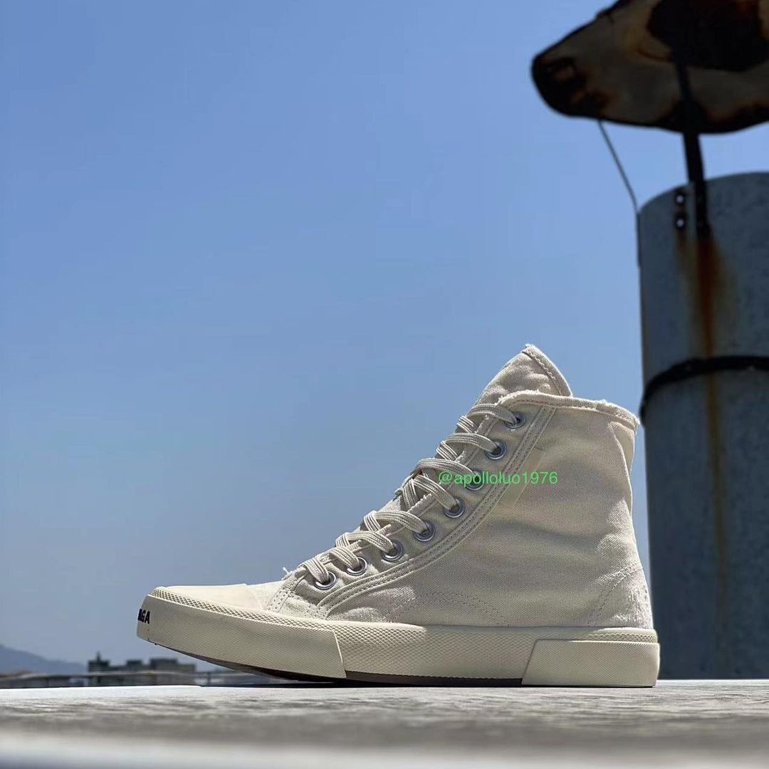 2022年 発売予定！Balenciaga Canvas High Sneaker “White” (バレンシアガ キャンバス ハイ スニーカー “ホワイト”)