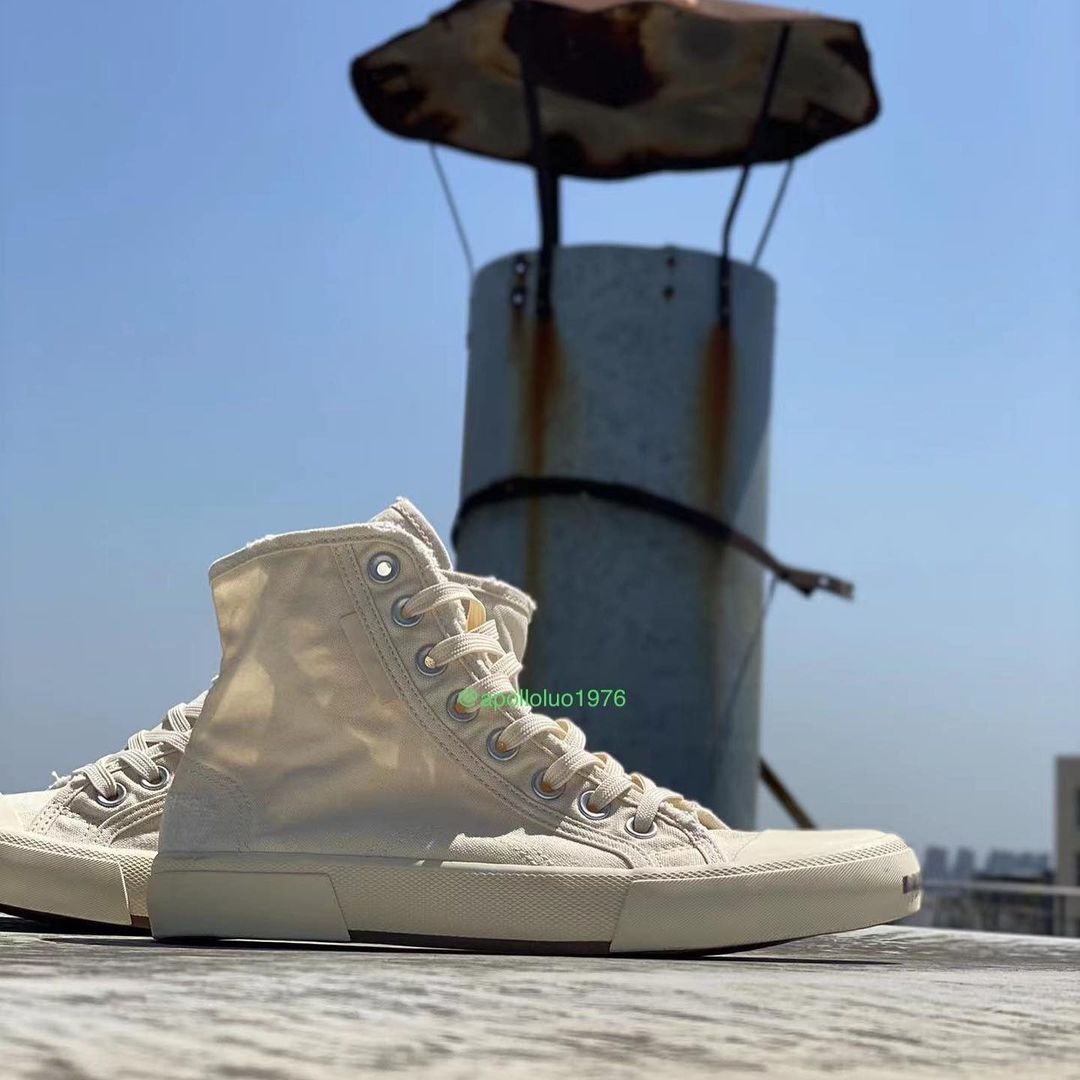 2022年 発売予定！Balenciaga Canvas High Sneaker “White” (バレンシアガ キャンバス ハイ スニーカー “ホワイト”)