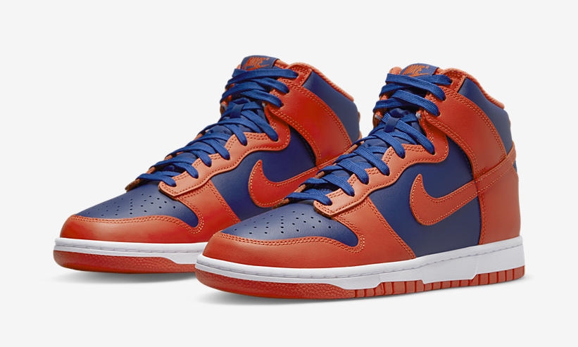 【国内 5/25 発売】ナイキ ダンク ハイ レトロ “ニックス/オレンジ/ネイビー” (NIKE DUNK HIGH RETRO “Knicks/Orange/Navy”) [DD1399-800]