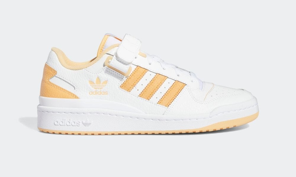 4/12 発売！adidas Originals FORUM LOW “White/Pulse Amber” (アディダス オリジナルス フォーラム ロー “ホワイト/パルスアンバー”) [GY5833]