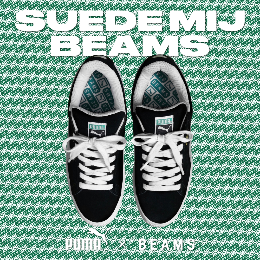 4/16 発売！BEAMS × PUMA SUEDE Made in Japan "Black" (ビームス プーマ スエード メイドインジャパン)