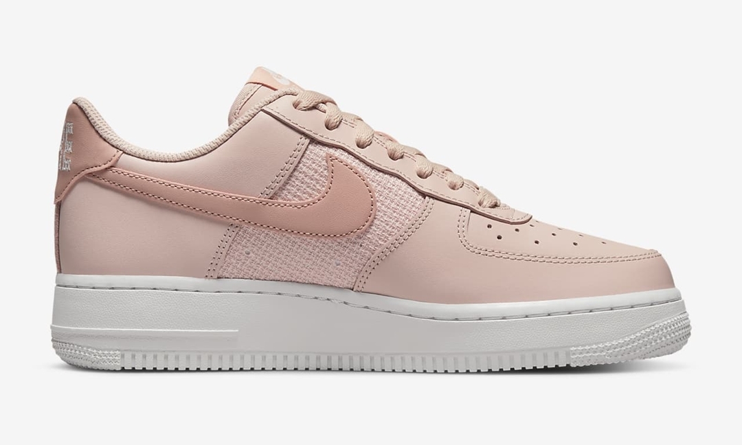 海外発売！ナイキ ウィメンズ エア フォース 1 07 ロー ESS “ピンクオックスフォード” (NIKE WMNS AIR FORCE 1 07 LOW ESS “Pink Oxford”) [DJ9945-600]