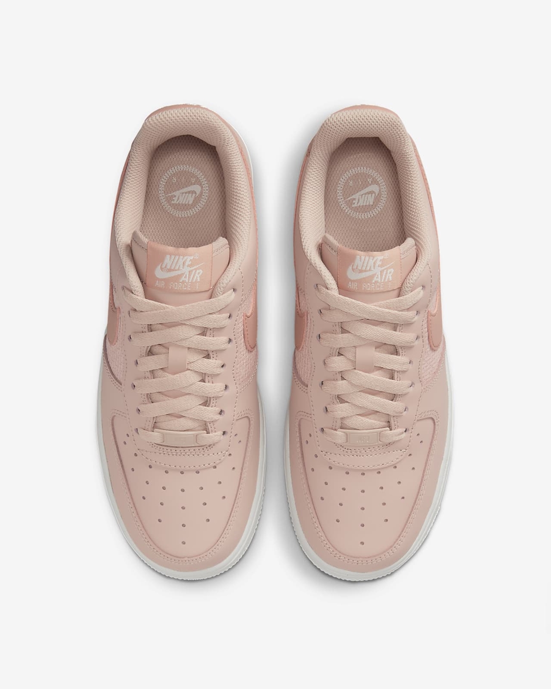 海外発売！ナイキ ウィメンズ エア フォース 1 07 ロー ESS “ピンクオックスフォード” (NIKE WMNS AIR FORCE 1 07 LOW ESS “Pink Oxford”) [DJ9945-600]