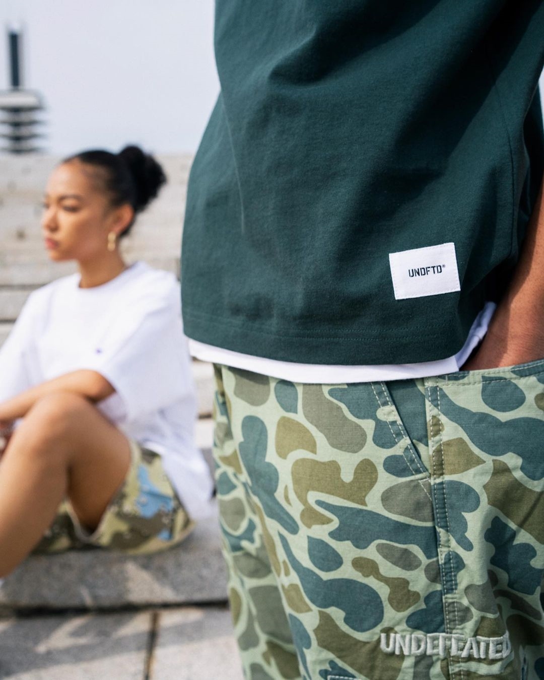 4/15 発売！Champion × UNDEFEATED 2022 S/S STENCIL LABEL SS TEE (チャンピオン アンディフィーテッド 2022 春夏 コレクション)