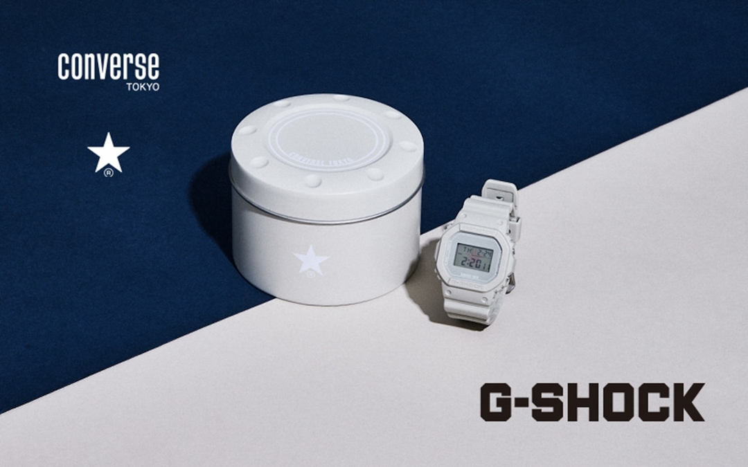 G-SHOCK × CONVERSE TOKYO DW-5600が4/29先行予約、7月上旬 発売 (コンバーストウキョウ Gショック ジーショック)