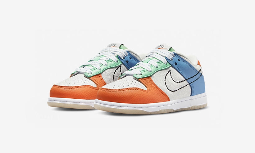 【国内 7/9 発売】ナイキ GS/PS ダンク ロー “ナイキ 101” (NIKE GS/PS DUNK LOW “Nike 101”) [DX3363-100/DX3364-100]