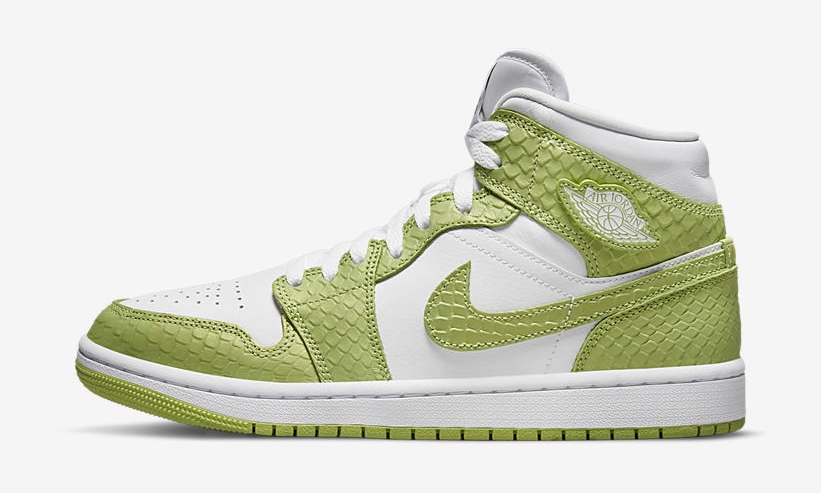 2022年 発売予定！ナイキ エア ジョーダン 1 ミッド SE “グリーンパイソン” (NIKE AIR JORDAN 1 MID SE “Green Python”) [DV2959-113]