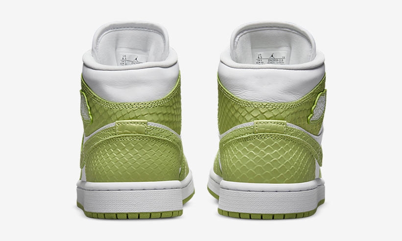 2022年 発売予定！ナイキ エア ジョーダン 1 ミッド SE “グリーンパイソン” (NIKE AIR JORDAN 1 MID SE “Green Python”) [DV2959-113]