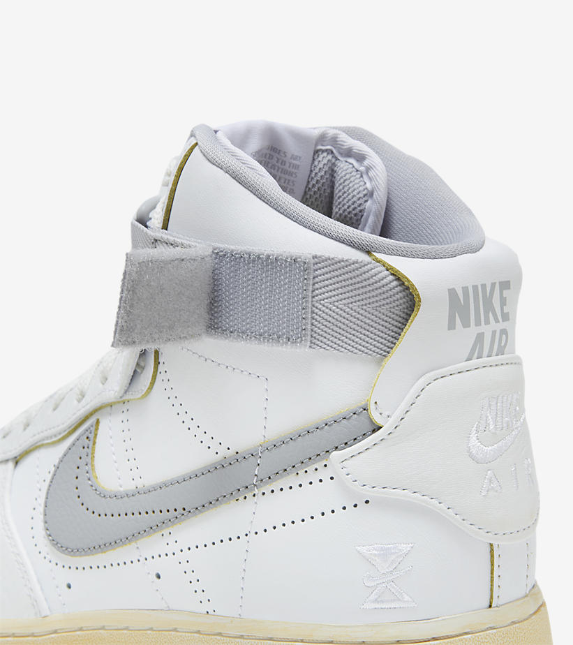 2022年 発売予定！ナイキ エア フォース 1 ハイ ビンテージ “ホワイト/グレー” (NIKE AIR FORCE 1 HIGH VINTAGE “White/Grey”) [DV4245-101]