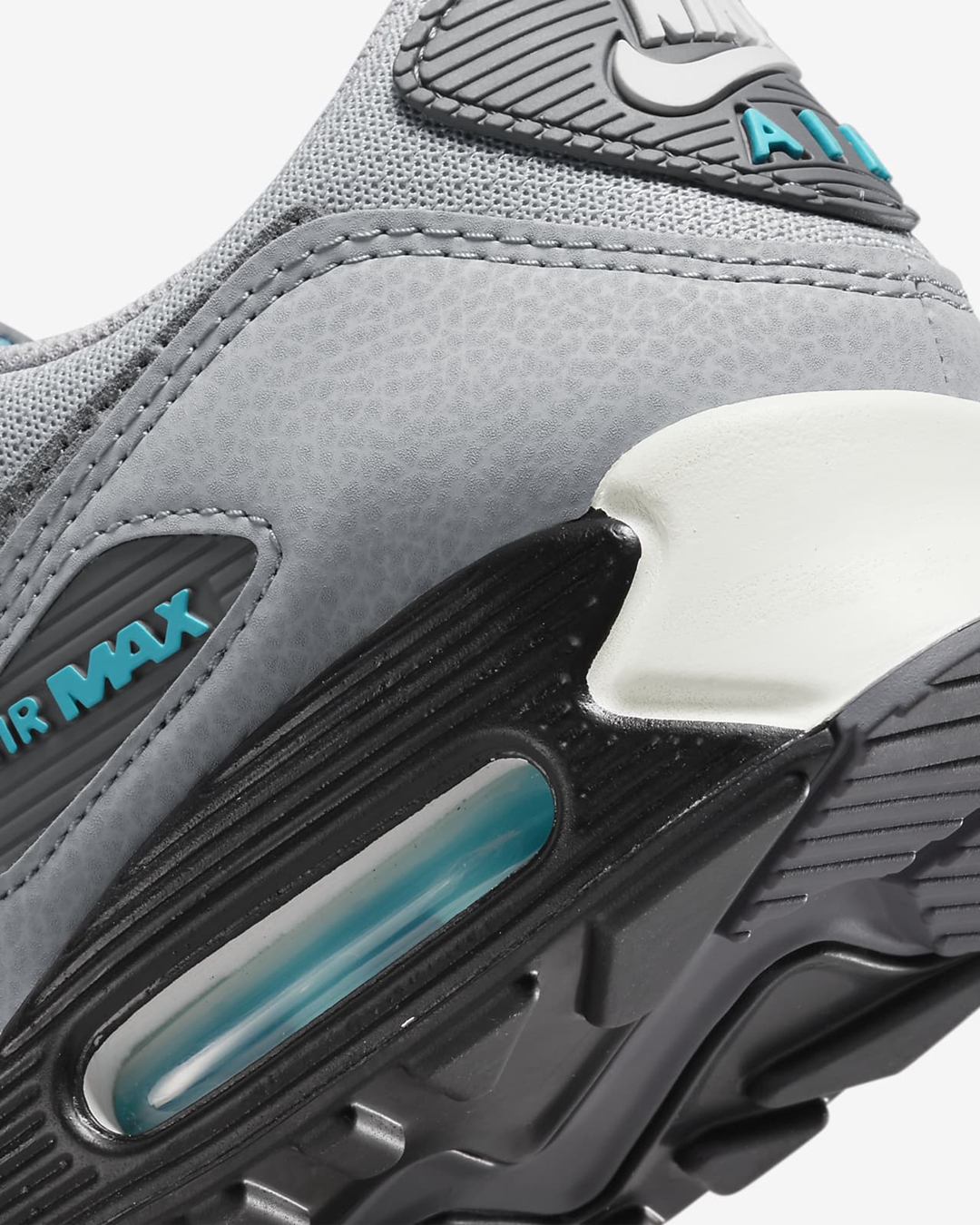 ナイキ エア マックス 90 “ウルフグレー/クロリンブルー” (NIKE AIR MAX 90 “Wolf Grey/Chlorine Blue”) [DM0029-002]