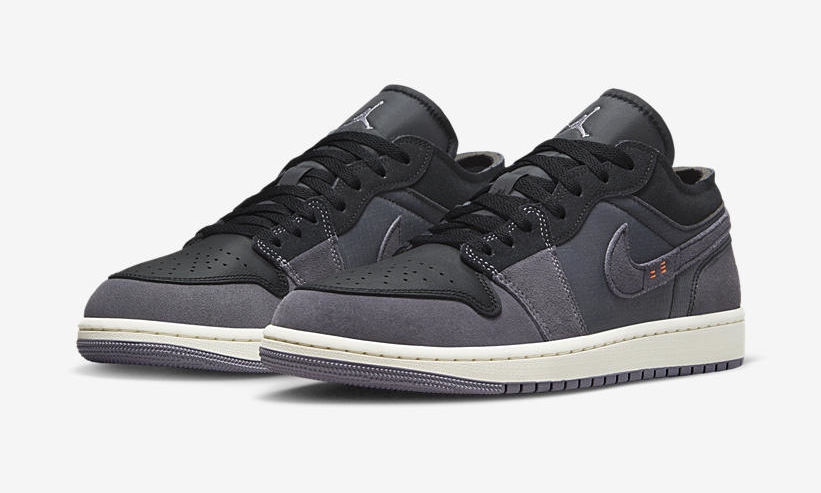 【国内 9/7 発売】NIKE AIR JORDAN 1 LOW “Inside Out/Black/Grey” (ナイキ エア ジョーダン 1 ロー “インサイドアウト/ブラック/グレー”) [DN1635-001]