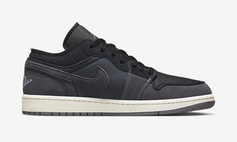 【国内 9/7 発売】NIKE AIR JORDAN 1 LOW “Inside Out/Black/Grey” (ナイキ エア ジョーダン 1 ロー “インサイドアウト/ブラック/グレー”) [DN1635-001]