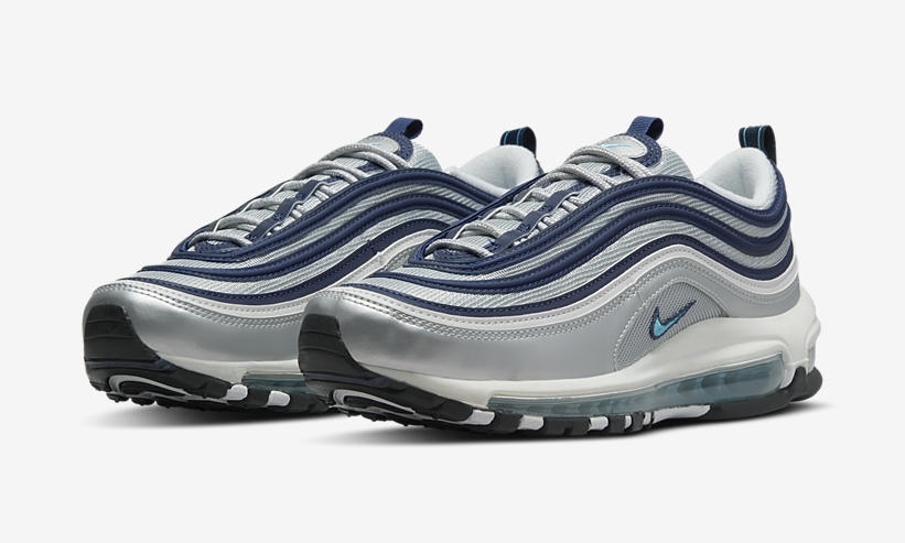 2022年 7月 発売予定！ナイキ エア マックス 97 OG "メタリックシルバー/クロリンブルー" (NIKE AIR MAX 97 OG "Metallic Silver/Chlorine Blue") [DQ9131-001/DM0028-001]