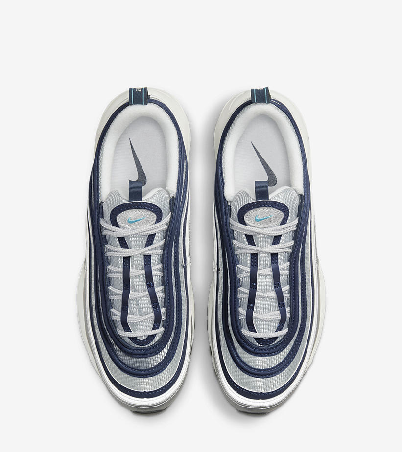 【国内 7/29 発売予定】ナイキ エア マックス 97 OG “メタリックシルバー/クロリンブルー” (NIKE AIR MAX 97 OG “Metallic Silver/Chlorine Blue”) [DQ9131-001/DM0028-001]