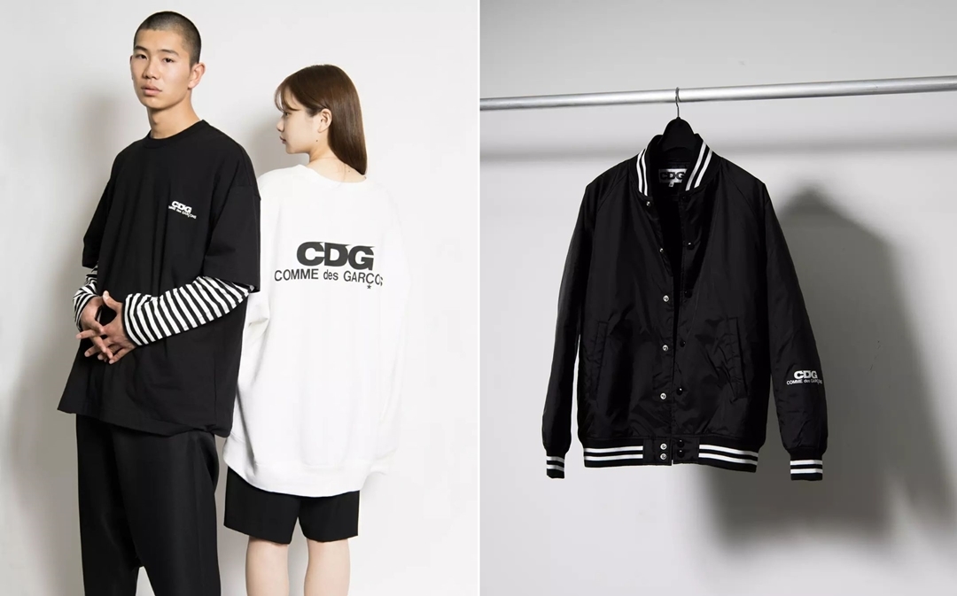 4/15 発売！CDG Stadium Jumper/OVERSIZED TEE (シーディージー COMME des GARCONS コム デ ギャルソン)