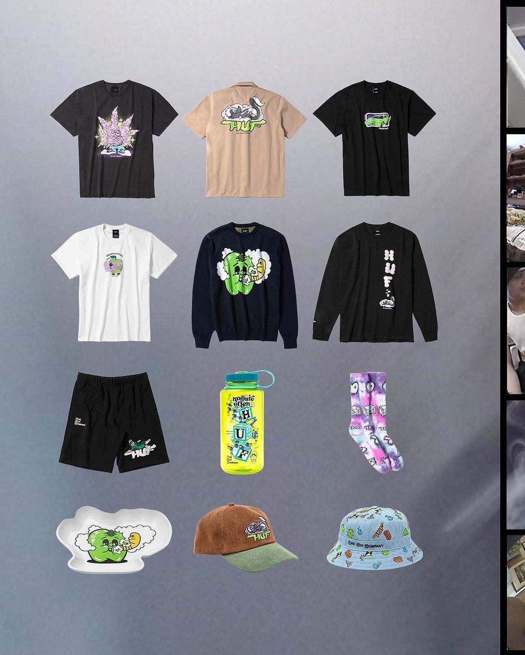 マリファナデーである「4月20日」を祝したHUF × 420 COLLECTION 2022が海外発売 (ハフ フォー・トゥエンティ)