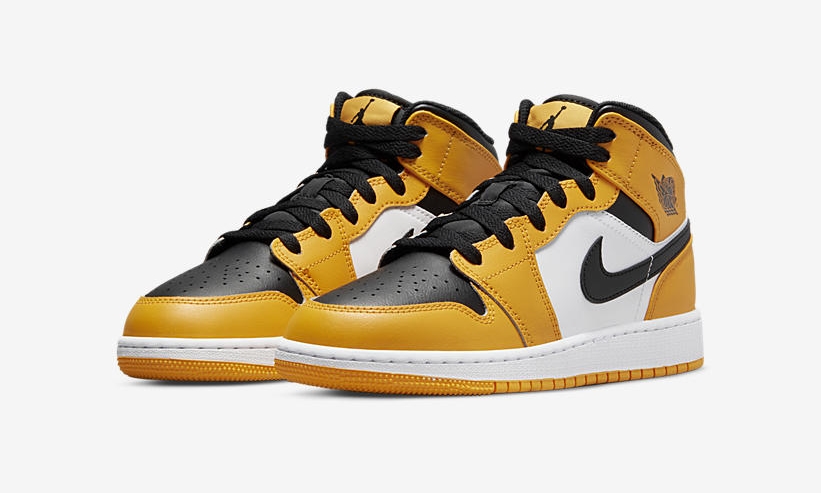 2022年 発売予定！ナイキ エア ジョーダン 1 ミッド “イエロートゥ” (NIKE AIR JORDAN 1 MID “Yellow Toe”) [554725-701]