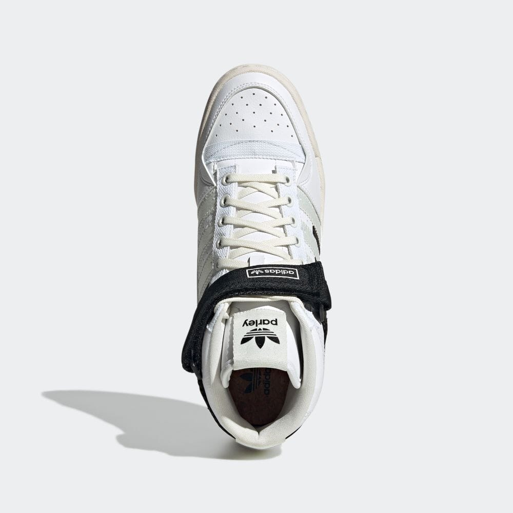 【国内 4/22 発売】PARLEY × adidas Originals FORUM MID “White/Black” (パーレイ アディダス オリジナルス フォーラム ミッド “ホワイト/ブラック”) [GV7616]