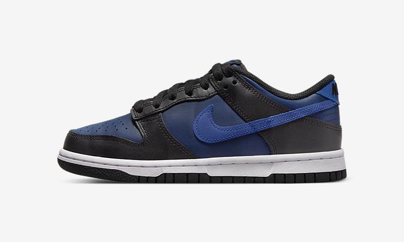 2022年 発売予定！ナイキ GS ダンク ロー “ブラック/ブルー” (NIKE GS DUNK LOW “Black/Blue”) [DH9765-402]