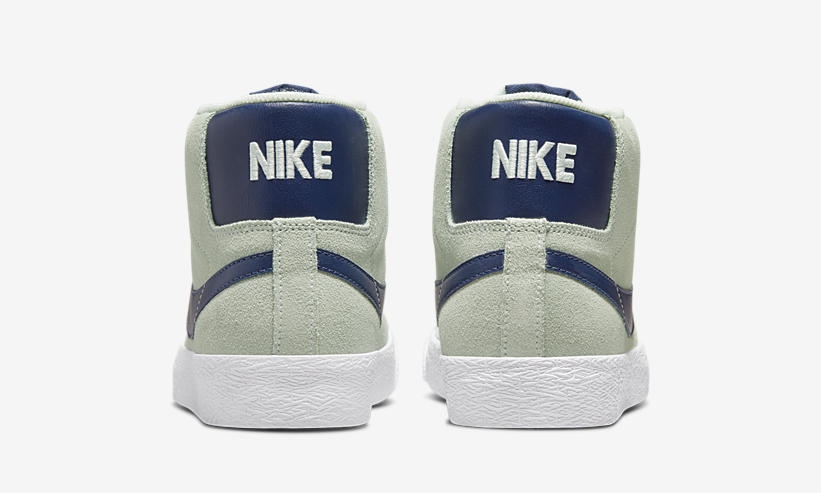 海外発売！ナイキ SB ズーム ブレーザー ミッド “バーレイグリーン/ネイビー” (NIKE SB ZOOM BLAZER MID “Barely Green/Navy”) [864349-303]