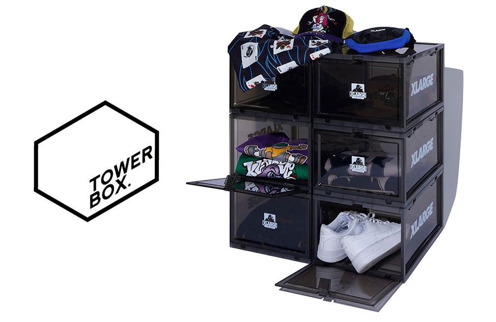 【4/23 発売】XLARGE × TOWER BOX (エクストララージ タワーボックス)