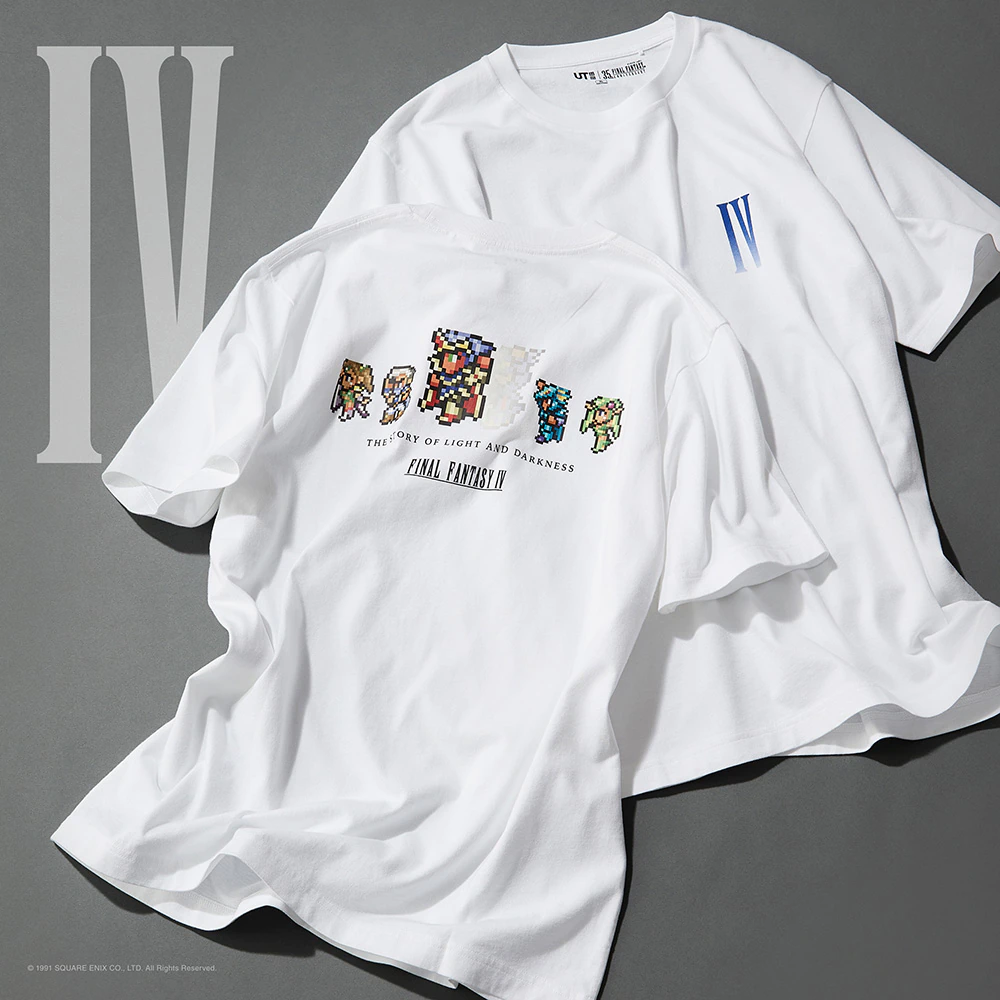 ユニクロ UT × ファイナルファンタジー シリーズ16 コラボが4/29 発売 (UNIQLO FINAL FANTASY)