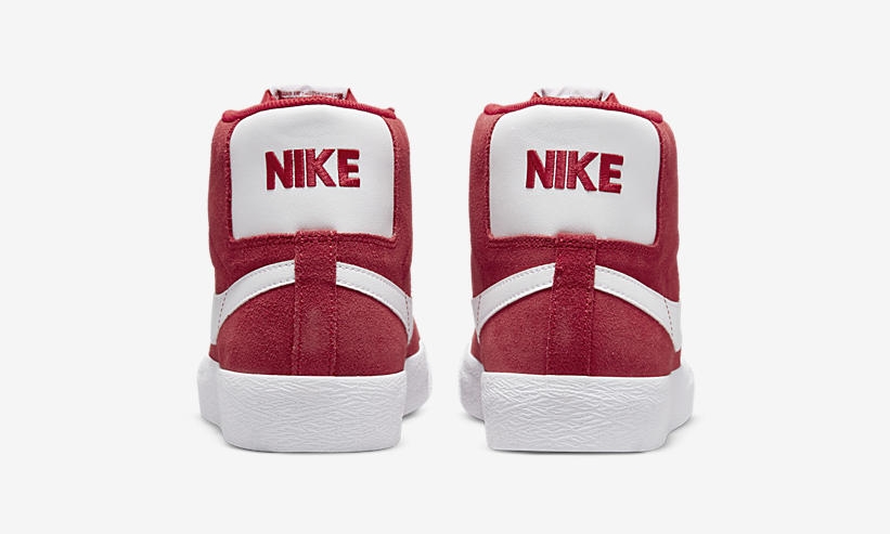 海外発売！ナイキ SB ズーム ブレーザー ミッド “ユニバーシティレッド/ホワイト” (NIKE SB ZOOM BLAZER MID “University Red/White”) [864349-602]