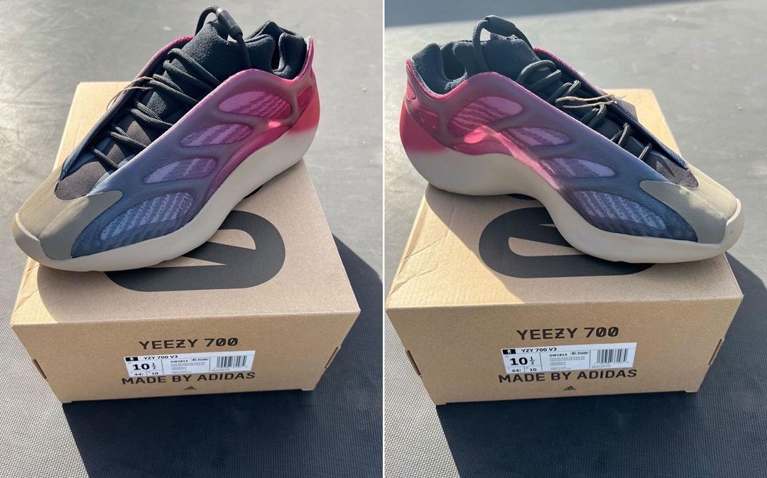 【国内 5/21 発売】アディダス オリジナルス イージー 700 V3 “フェードカーボン” (adidas Originals YEEZY 700 V3 “Fade Carbon”) [GW1814]