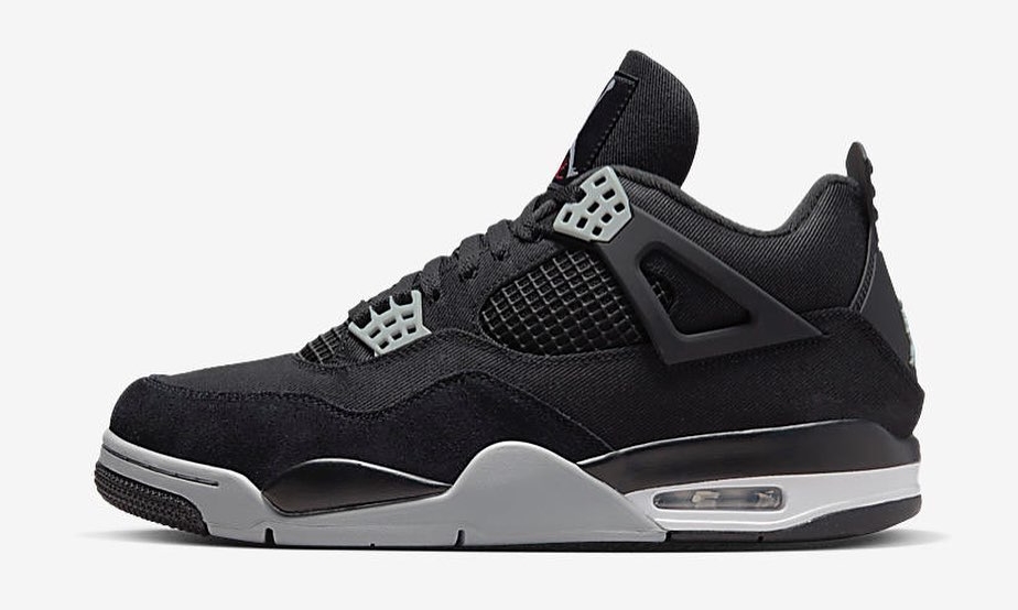 【国内 8/29 発売】ナイキ エア ジョーダン 4 レトロ “ブラックキャンバス” (NIKE AIR JORDAN 4 RETRO “Black Canvas”) [DH7138-006]