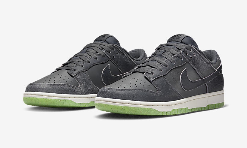 海外 10月 発売予定！ナイキ ダンク ロー レトロ プレミアム "アイアングレー/スクリームグリーン" (NIKE DUNK LOW RETRO PREMIUM "Iron Grey/Scream Green") [DQ7681-001]