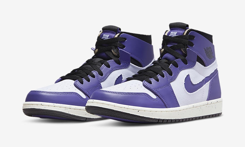 【国内 5/18 発売予定】ナイキ エア ジョーダン 1 ハイ ズーム クレーター “パープル/ホワイト” (NIKE AIR JORDAN 1 HIGH ZOOM CMFT CRATER “Purple/White”) [CT0978-501]