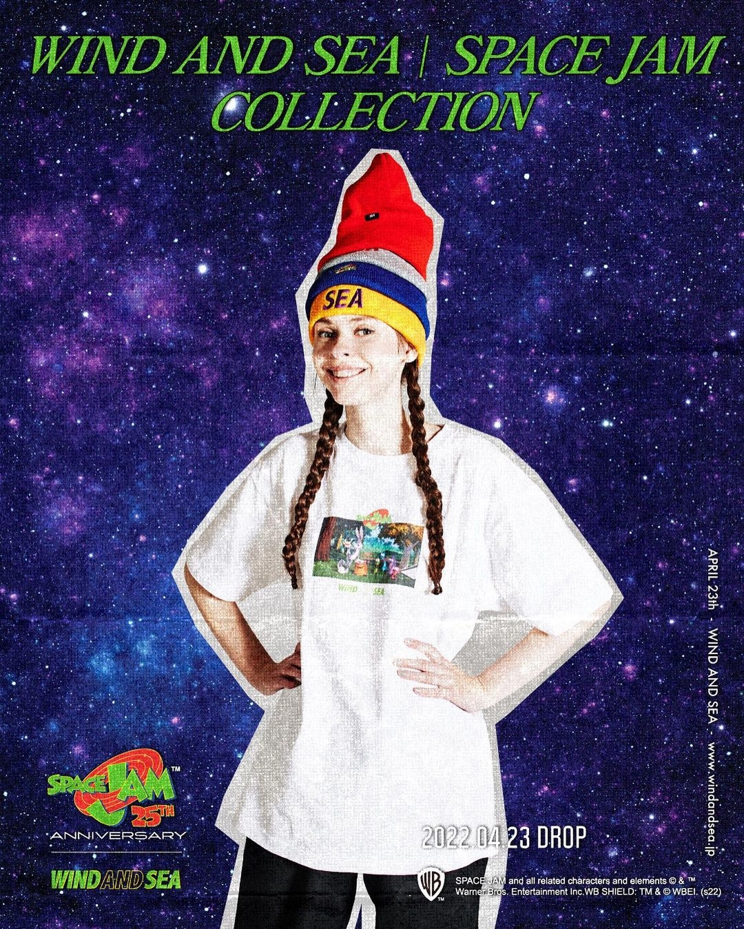 【4/23 先行、4/30 発売】SPACE JAM × WIND AND SEA COLLECTION (スペースジャム ウィンダンシー)