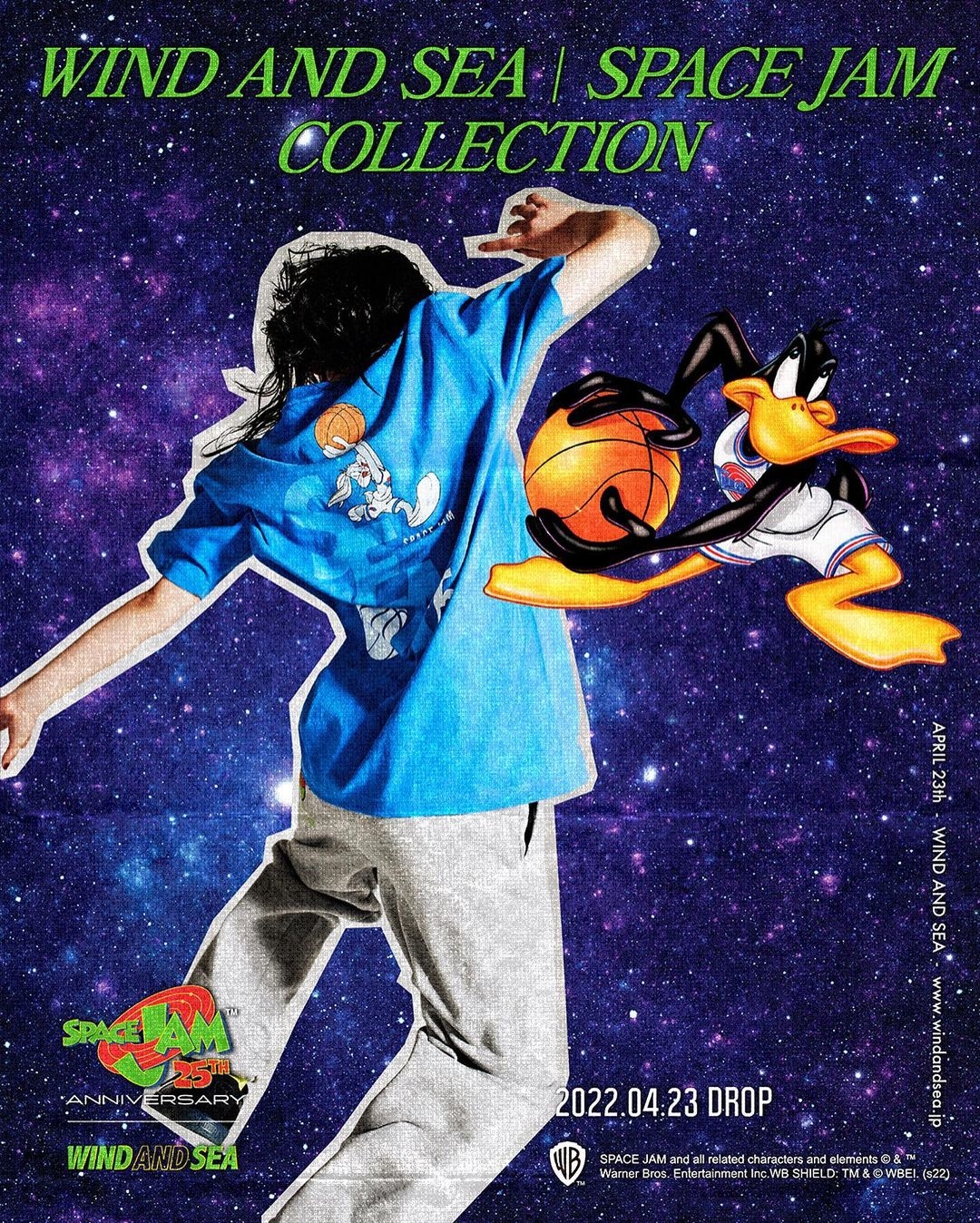 【4/23 先行、4/30 発売】SPACE JAM × WIND AND SEA COLLECTION (スペースジャム ウィンダンシー)