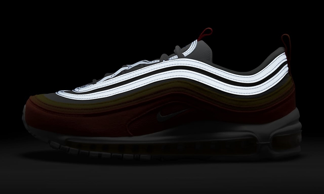 海外発売！ナイキ エア マックス 97 “ラッシュオレンジ/ビビッドサルファー” (NIKE AIR MAX 97 “Rush Orange/Vivid Sulfur”) [DQ8237-800]